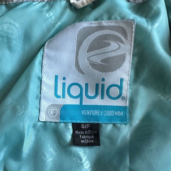 Liquid Venture 2000mm Snow Coat Snowboarding Ski Womens Size Small Winter Warm - Picture 15 of 15